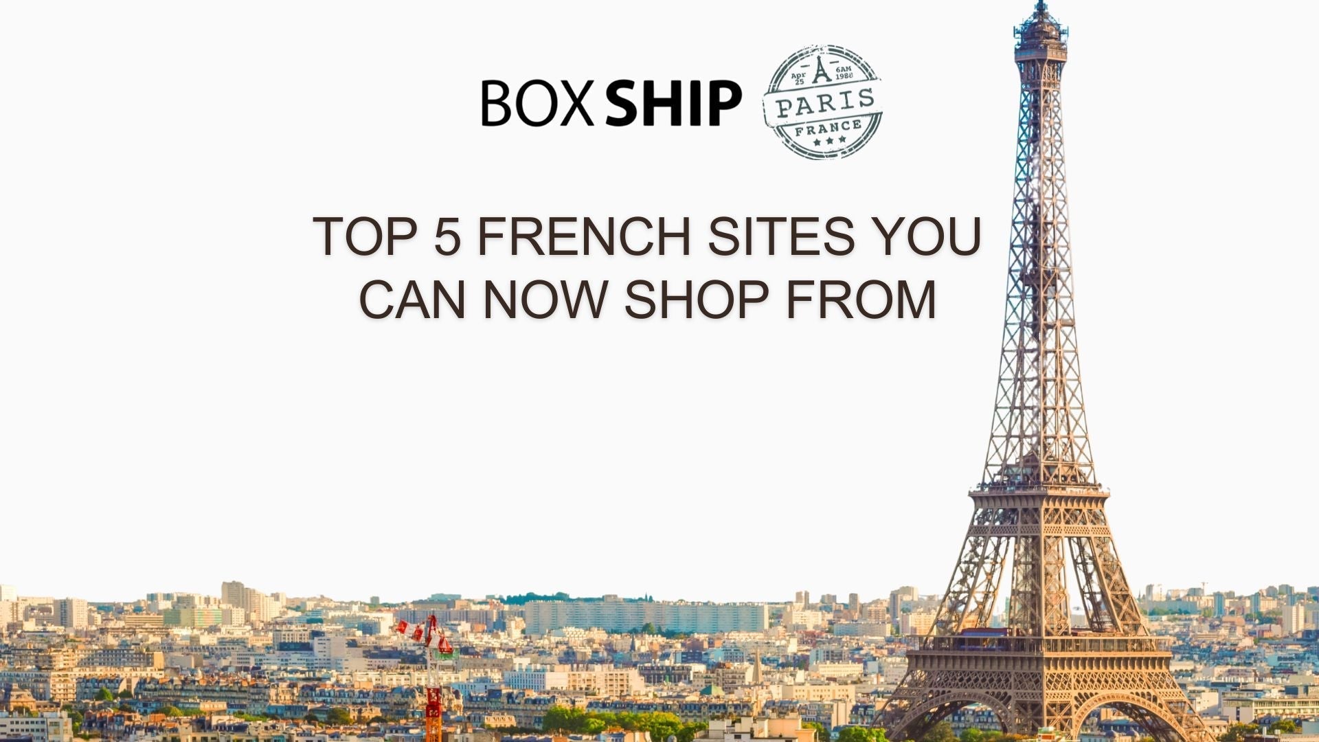 Shop Top 5 French Sites with Our Parcel Forwarding Service