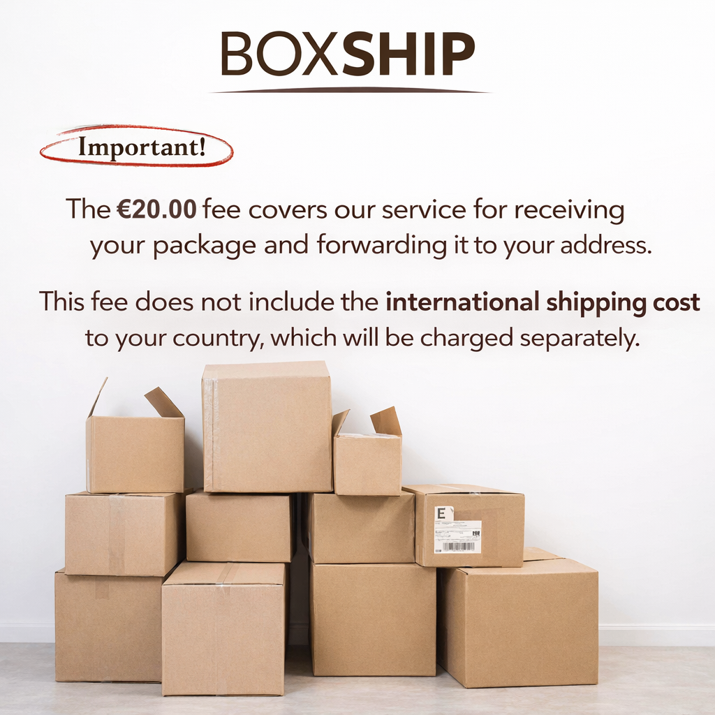 PACK 2 - Boxship will receive and forward 5 packages
