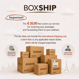 PACK 2 - Boxship will receive and forward 5 packages