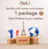 PACK 1 - Boxship will receive and forward 1 package